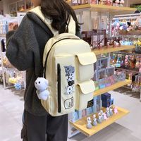 One Size Cat Holiday School Backpack sku image 3