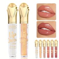 Elegant Multicolor Solid Color Plastic Lip Glaze main image 5