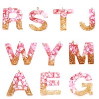 1 Piece Romantic Simple Style Letter Resin Valentine's Day Jewelry Accessories main image 2