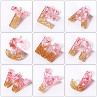 1 Piece Romantic Simple Style Letter Resin Valentine's Day Jewelry Accessories main image 3