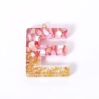 1 Piece Romantic Simple Style Letter Resin Valentine's Day Jewelry Accessories sku image 2