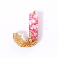 1 Piece Romantic Simple Style Letter Resin Valentine's Day Jewelry Accessories sku image 4