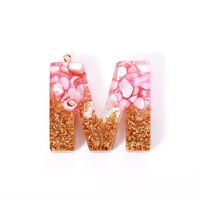 1 Piece Romantic Simple Style Letter Resin Valentine's Day Jewelry Accessories sku image 5