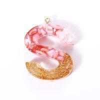 1 Piece Romantic Simple Style Letter Resin Valentine's Day Jewelry Accessories sku image 7