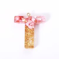 1 Piece Romantic Simple Style Letter Resin Valentine's Day Jewelry Accessories sku image 8