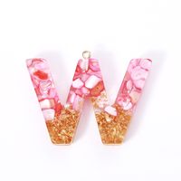 1 Piece Romantic Simple Style Letter Resin Valentine's Day Jewelry Accessories sku image 9