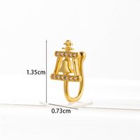 Nouveau Micro Incrusté Zircon Nasal Attelle Faux Nez Anneau Non-piercing Ponction Nez Goujons Européen Et Américain Du Commerce Extérieur Mode Ornement sku image 17