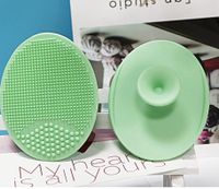 Casual Solid Color Silica Gel Cleansing Brushes sku image 4