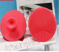 Casual Solid Color Silica Gel Cleansing Brushes sku image 5