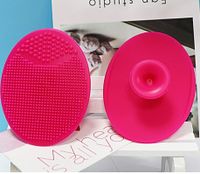 Casual Solid Color Silica Gel Cleansing Brushes sku image 7
