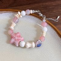 Elegant Sweet Color Block Starfish Ceramics Beaded Women's Bracelets main image 10