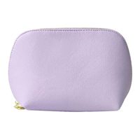 Vintage Style Solid Color Pu Leather Square Makeup Bags sku image 3