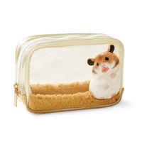Cute Animal Pvc Square Makeup Bags sku image 1