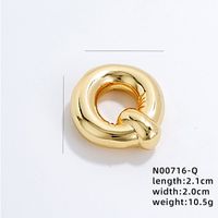 304 Stainless Steel Copper Gold Plated IG Style Simple Style Polishing Plating Letter Charms sku image 22