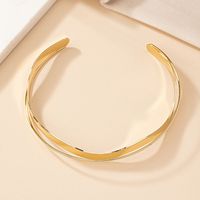 Vintage Style Irregular Solid Color Alloy Plating Gold Plated Women's Choker main image 5