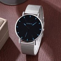 Casual Color Block Buckle Quartz Men's Watches main image 5