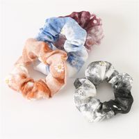 Simple Style Ditsy Floral Tie Dye Cloth Hair Tie main image 2
