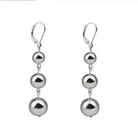 1 Pair Basic Retro Simple Style Geometric Plating Alloy 14k Gold Plated Silver Plated Drop Earrings sku image 2