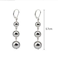 1 Pair Basic Retro Simple Style Geometric Plating Alloy 14k Gold Plated Silver Plated Drop Earrings main image 2