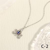 Simple Style Pumpkin Car Copper 18k Gold Plated Crystal Zircon Pendant Necklace In Bulk main image 9