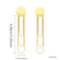 1 Pair Classic Style Tassel Plating Inlay Stainless Steel Zircon Gold Plated Drop Earrings main image 7