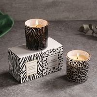 Simple Style Leopard Wax Candle main image 1