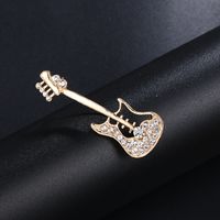 Retro Notes Alloy Inlay Rhinestones Women's Brooches sku image 16