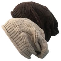 Unisex Hip-hop Basic Simple Style Solid Color Eaveless Wool Cap main image 1