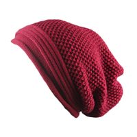 Unisex Basic Simple Style Solid Color Eaveless Wool Cap main image 5