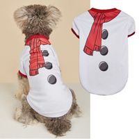 Süß Polyester Weihnachten Schneeflocke Kleidung Für Haustiere main image 5