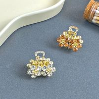 Women's Simple Style Commute Flower Alloy Inlay Zircon Hair Claws main image 2