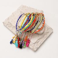 Vintage Style Color Block Seed Bead Women's Bracelets main image 4