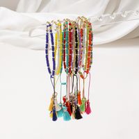 Vintage Style Color Block Seed Bead Women's Bracelets main image 2