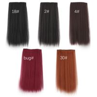 Women's Simple Style Street High Temperature Wire Straight Hair Wigs main image 2