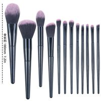 Simple Style Nylon Plastic Handgrip Makeup Brushes 1 Set sku image 1
