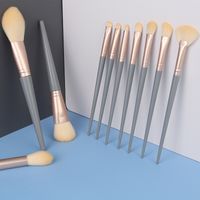 Simple Style Artificial Fiber Plastic Handle Makeup Brushes 1 Set main image 1