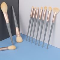 Simple Style Artificial Fiber Plastic Handle Makeup Brushes 1 Set main image 4