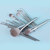 Simple Style Artificial Fiber Plastic Handgrip Makeup Brushes 1 Set main image 3