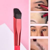 Einfacher Stil Künstliche Faser Holzgriff Makeup Bürsten 1 Stück main image 6