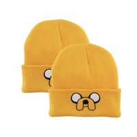 Unisex Casual Embroidery Modern Style Dog Embroidery Eaveless Wool Cap main image 1