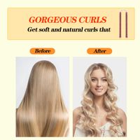 Simple Style Solid Color Silk Hair Curler 1 Set main image 4