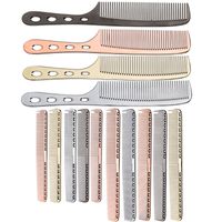 Simple Style Solid Color Stainless Steel Hair Comb 1 Piece sku image 5
