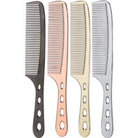 Simple Style Solid Color Stainless Steel Hair Comb 1 Piece main image 2