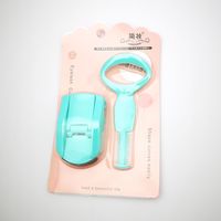 Simple Style Solid Color Plastic Eyelash Curler 1 Set main image 5