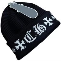 Unisex Hip-hop Retro Letter Eaveless Wool Cap main image 4