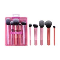 Simple Style Multicolor Plastic Nylon Plastic Handle Makeup Brushes sku image 22