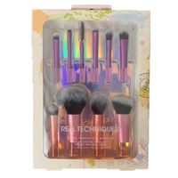 Simple Style Multicolor Plastic Nylon Plastic Handle Makeup Brushes sku image 24