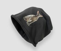 Unisex Basic Simple Style Cat Printing Eaveless Sleeve Cap sku image 1