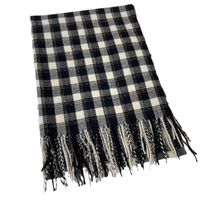 Women's Simple Style Classic Style Commute Color Block Polyester Tassel Scarf main image 4
