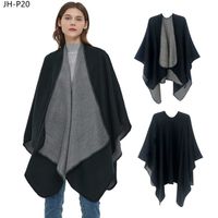 Women's Streetwear Solid Color Imitation Cashmere Shawl main image 5
